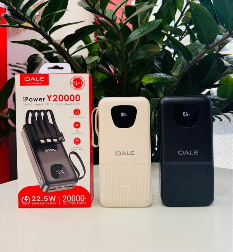 پاور بانک OALI مدل Y20000