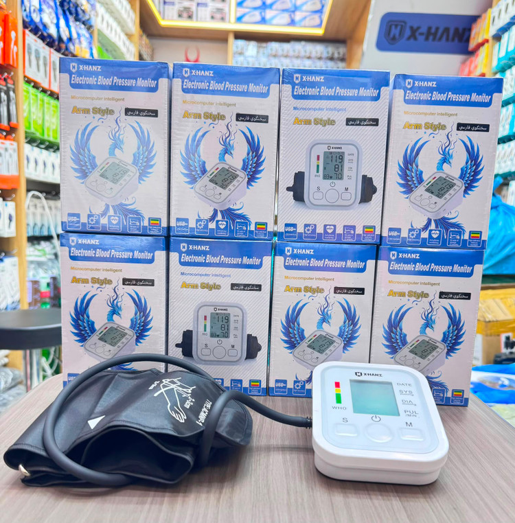 فشارسنج بازویی دیجیتال هوشمند X-HANZ با قابلیت سخنگو فارسی