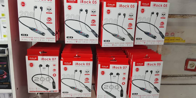 هندزفری گردنی OALE مدل IROCK05 بی سیم