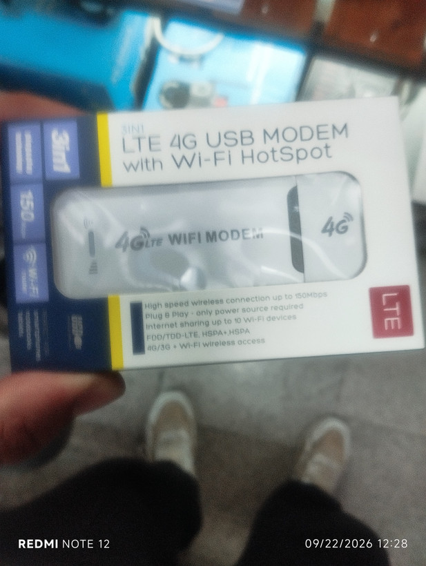 مودم دانگل سیمکارتی 4G/LTE با پورت USB دستگاهی